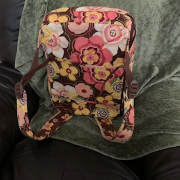Vera Bradley Paisley Floral Backpacl - Picture 9 of 12